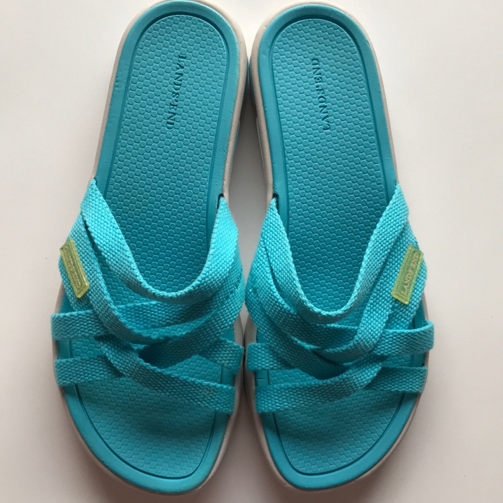 Lands’ End Weave Sandals